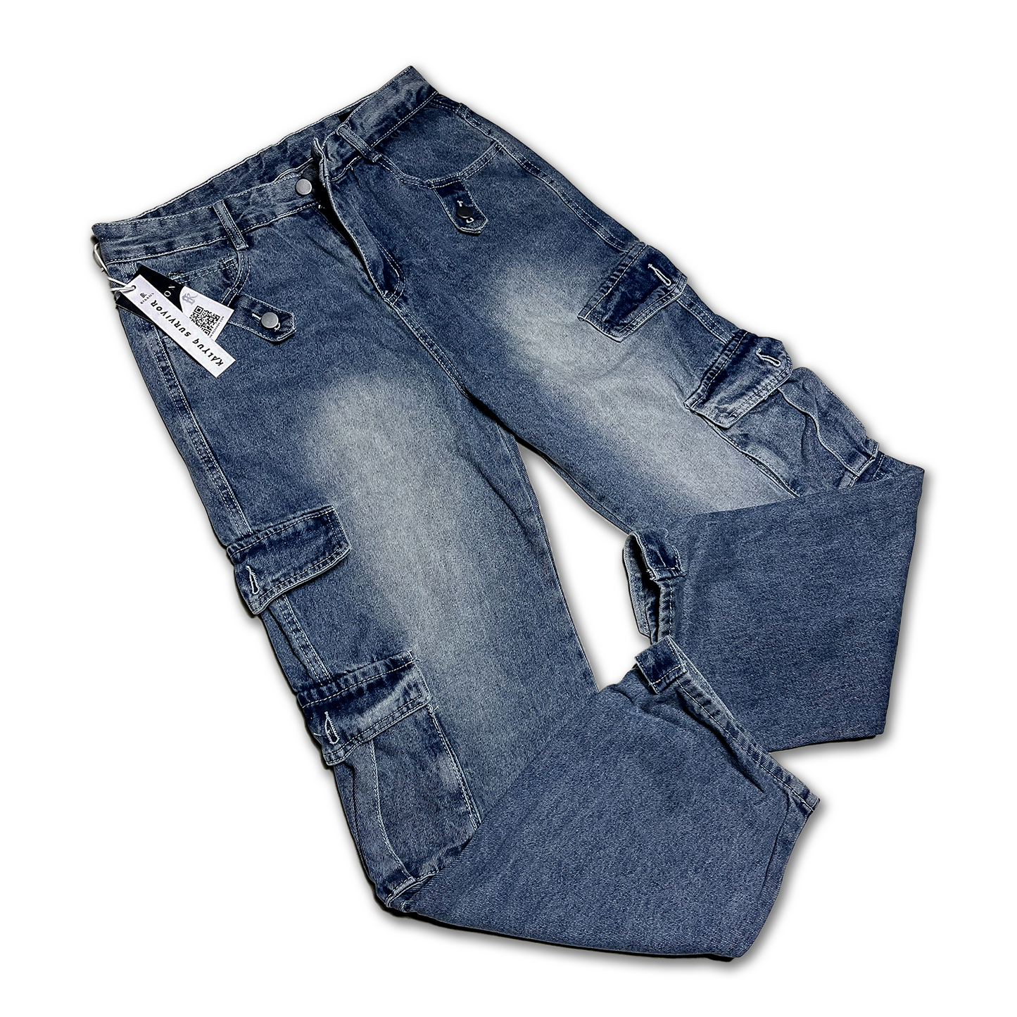 Urban Elite 6-Pocket Cargo Jeans